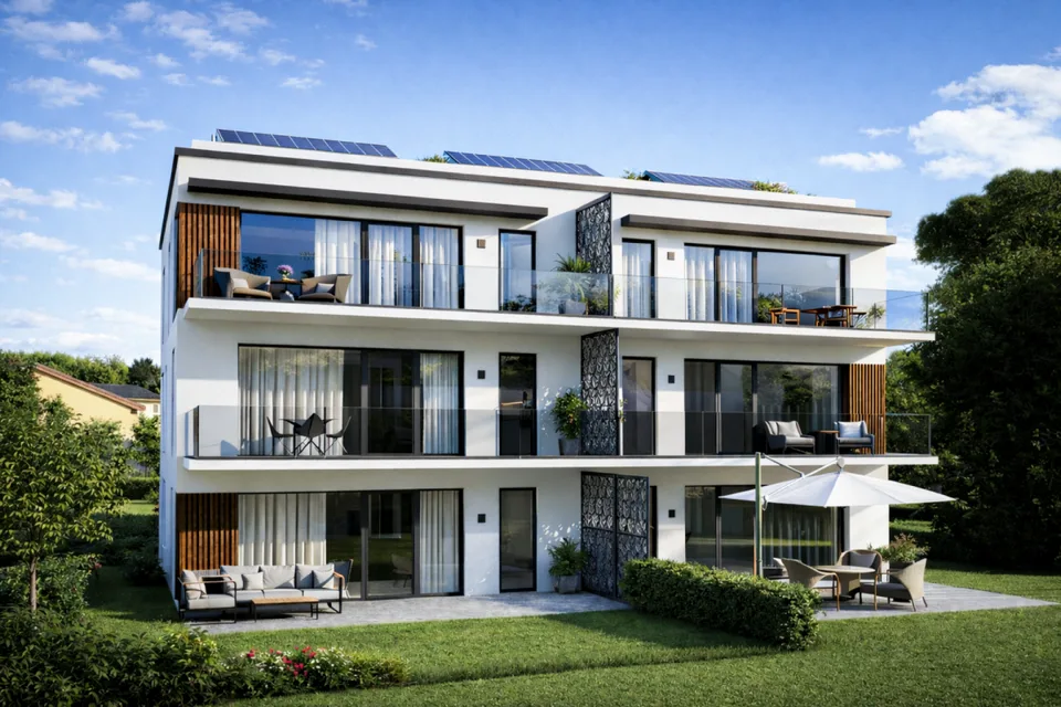 Spacieux appartement de 3,5 pièces avec terrasse et jardin