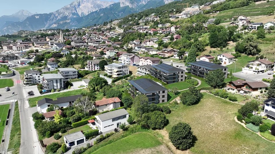 Neue PPE in Savièse - Neues Apartment mit hohem Standard und Aussicht