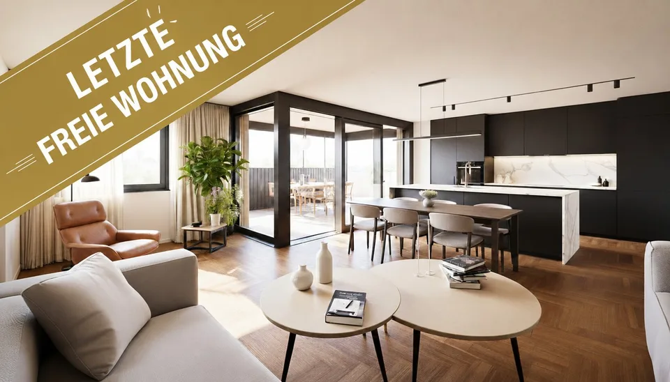 Ultimo appartamento nuovissimo disponibile con giardino invernale nel progetto Trautheim!