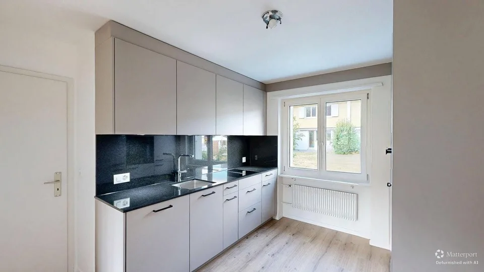 Fraîchement rénové - maison de rangée 4,5 pièces avec jardin et terrasse