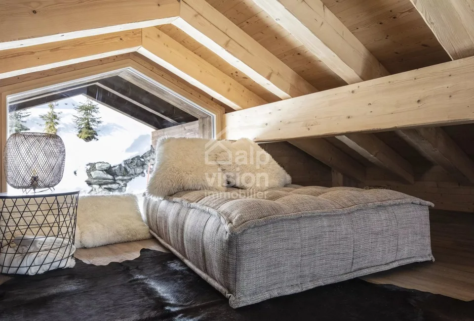 CHALET 3.5 ROOMS PANORAMIC VIEW AND NATURE IN THE HEART OF THE 4 VALLEYS – photo 10 of 13