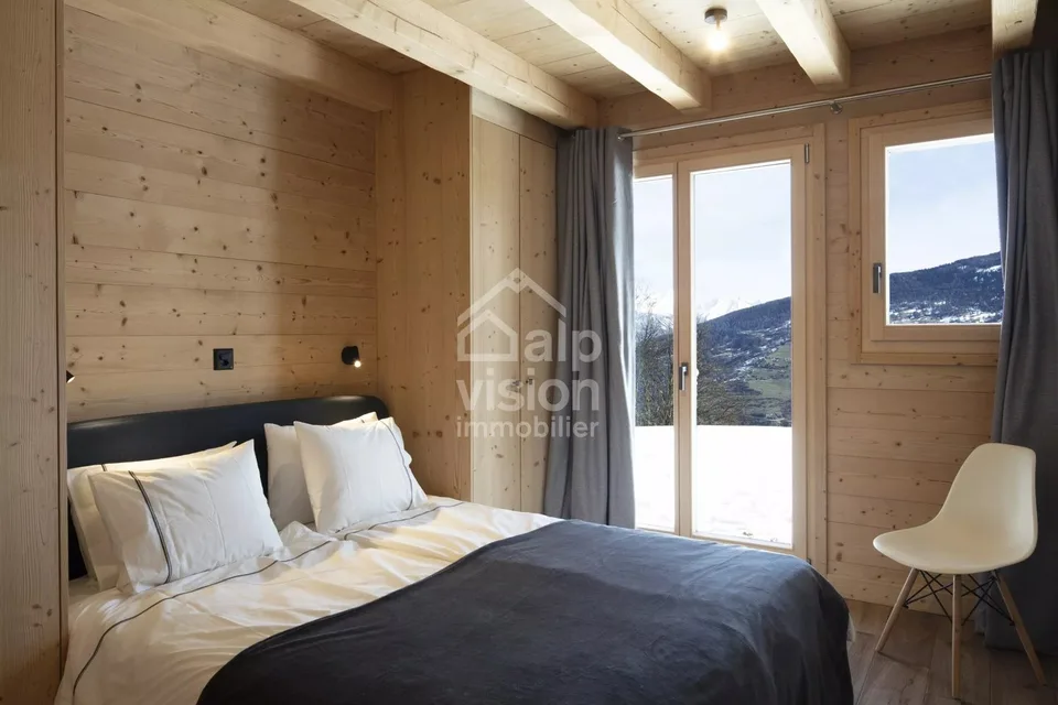 CHALET 3.5 ROOMS PANORAMIC VIEW AND NATURE IN THE HEART OF THE 4 VALLEYS – photo 12 of 13