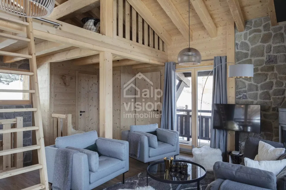 CHALET 3.5 ROOMS PANORAMIC VIEW AND NATURE IN THE HEART OF THE 4 VALLEYS – photo 7 of 13