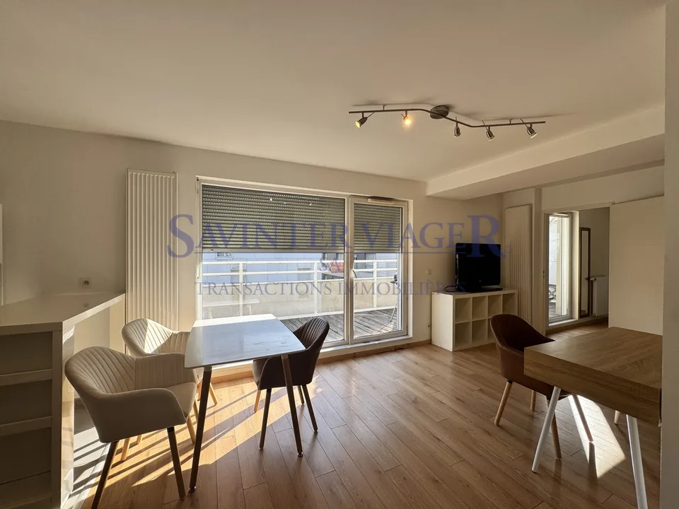 Appartement à Annemasse-centre. Terrasse de 18m2