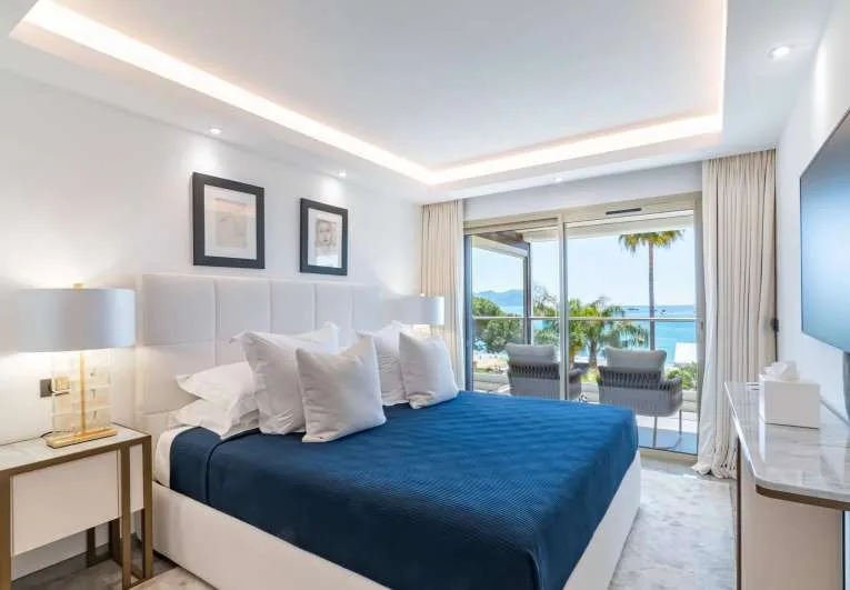 Cannes Croisette Apartment mit Meerblick