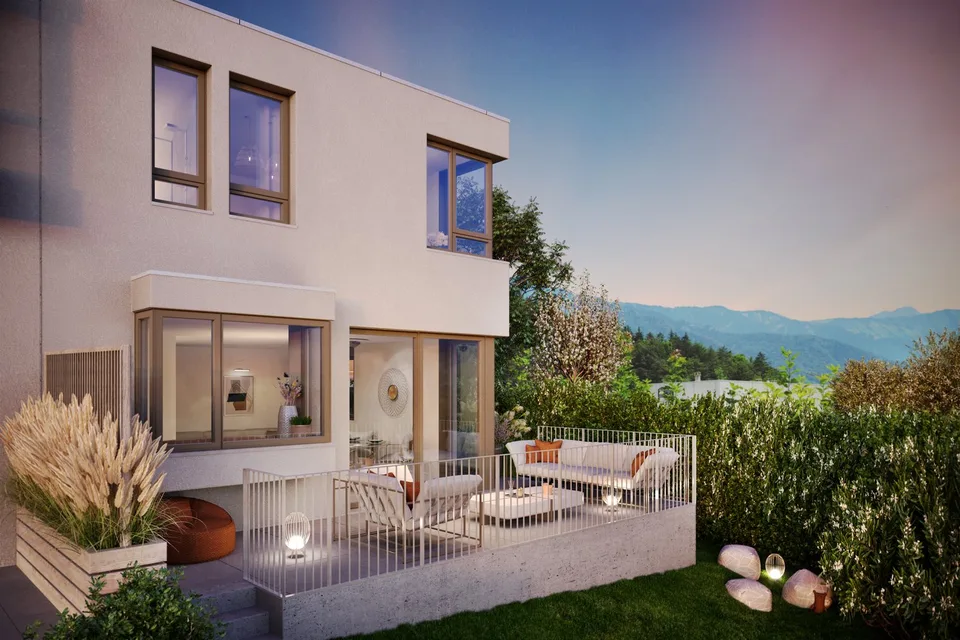 Villa contemporanea nuova con giardino - disponibile subito