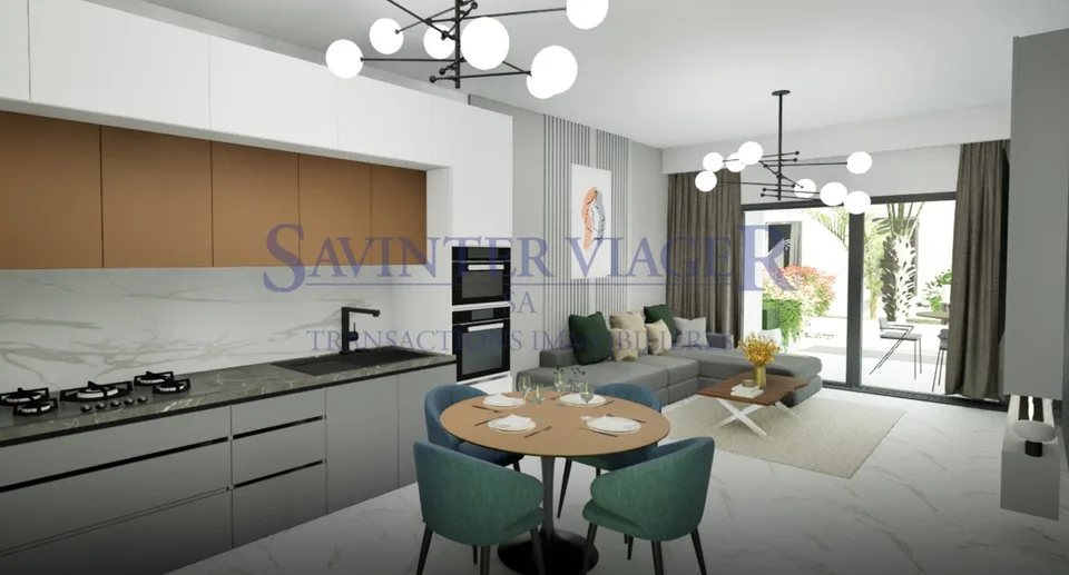 Appartement T2 dans complexe résidentiel à Chypre du Nord
