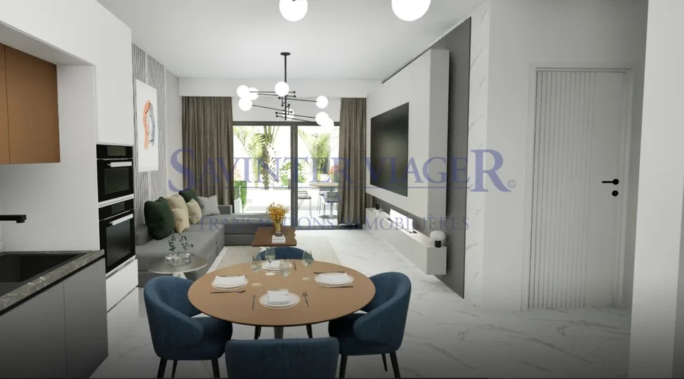Appartement T2 dans complexe résidentiel à Chypre du Nord