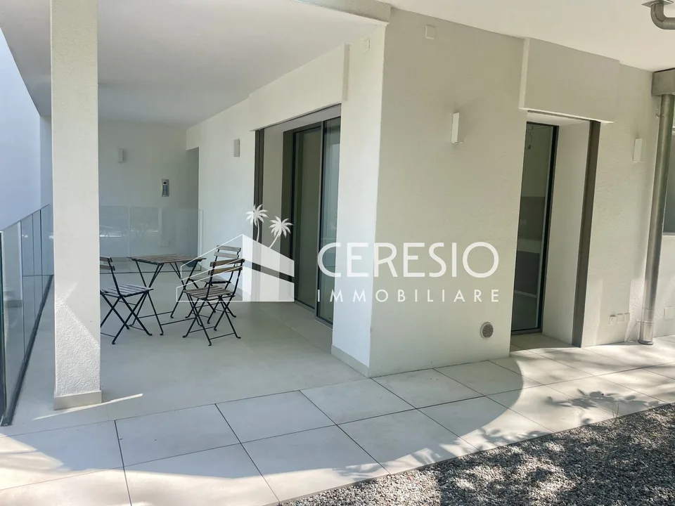 Modernes 2.5-Zimmer-Apartment mit Gartchen in Lugano-Breganzona