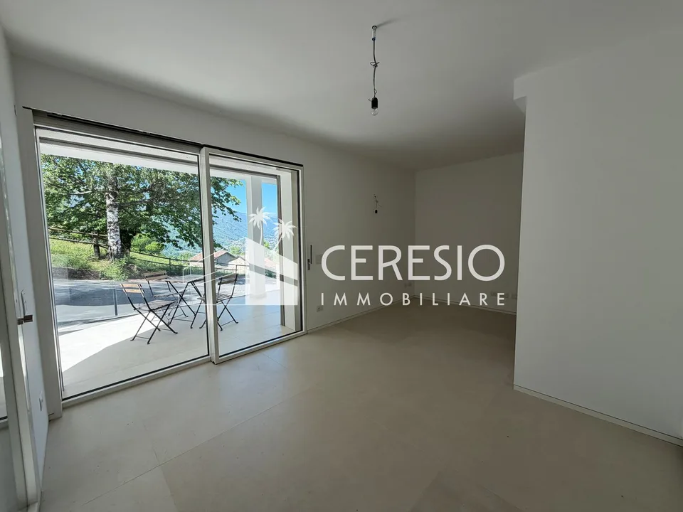 Moderno appartamento 2.5 locali con giardinetto a Lugano-Breganzona
