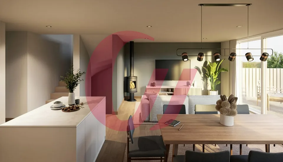 A VENDRE - 5 REIHENHÄUSER - RIVE DE L'ONDINE - RIAZ