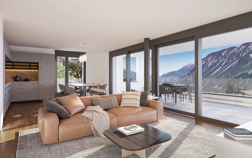 Magnifique appartement de 4.5 pièces avec vue sur les montagnes à Venthône