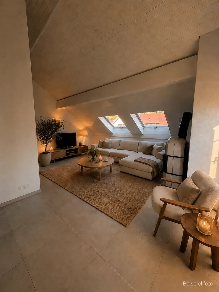 Willkommen in Ihrem neuen Zuhause in Winkel - Exklusive 4.5 Zimmer-Dachwohnung