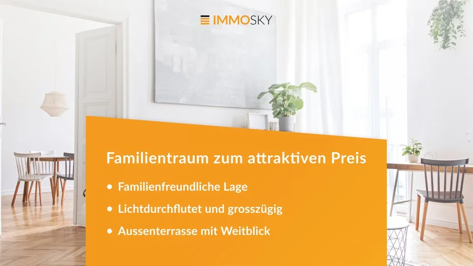 Familientraum zum attraktiven Preis