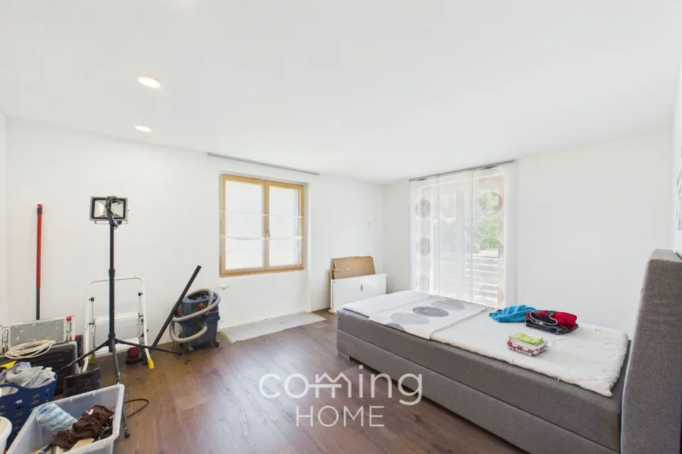 Vue panoramique et beaucoup d'espace - Appartement de 5.5 pièces à Saas-Grund, ensoleillé – photo 22 sur 28