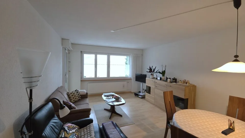 Wohnen in 3.5 Zimmerwohnung im obersten Geschoss mit Balkon