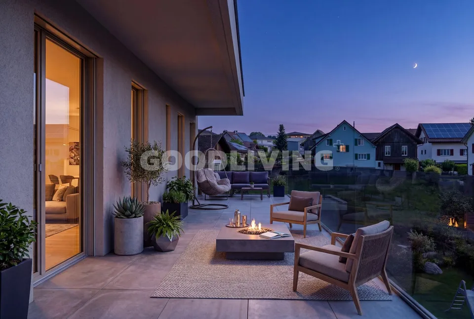 Im Hebler Living | Terrasse. Weitblick. Lebensqualität.