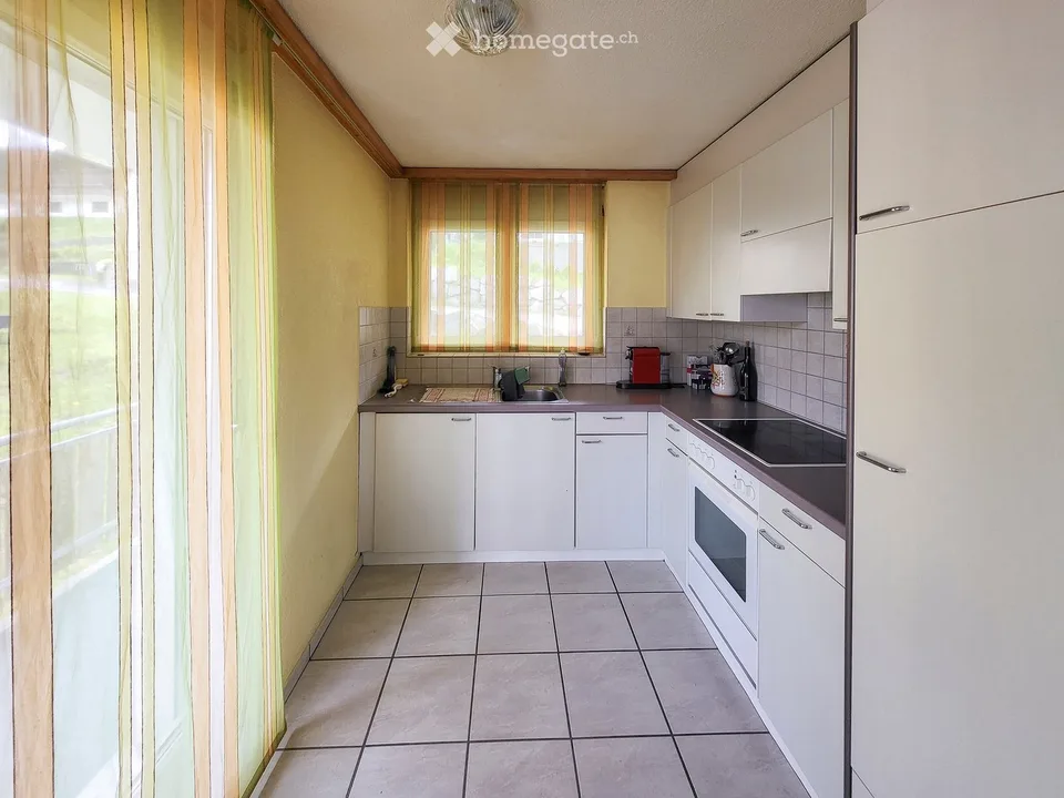 Helle 4½-Zimmer-Wohnung mit fantastischer Bergsicht
