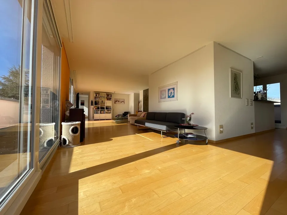 Appartement penthouse de 5,5 pièces près de la ville avec une vue imprenable