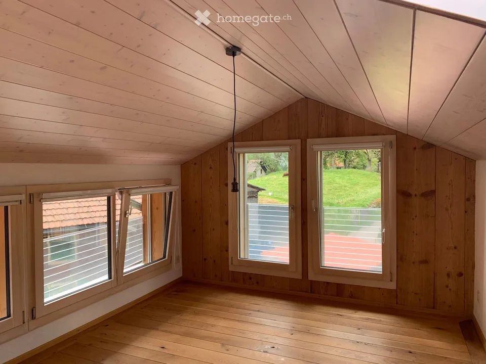 Charmanter, untypischer Chalet mit 5 Zimmern in Charmey
