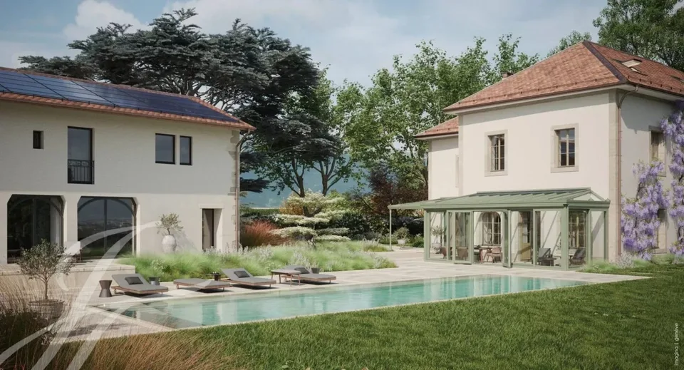 The elegance of an exceptional estate in the heart of the Geneva countryside