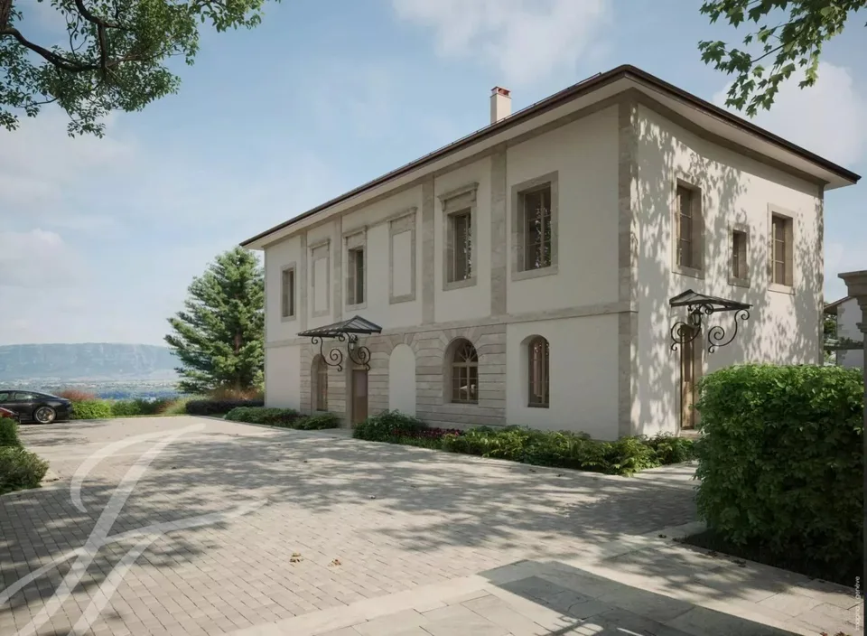 The elegance of an exceptional estate in the heart of the Geneva countryside