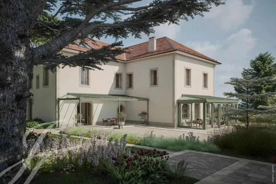 The elegance of an exceptional estate in the heart of the Geneva countryside