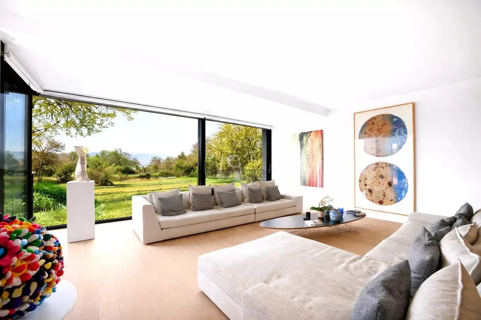 Prächtiges Doppelhaus von 328 m2 mit Gärten und Seeblick im Herzen von Corsier – Foto 6 von 14