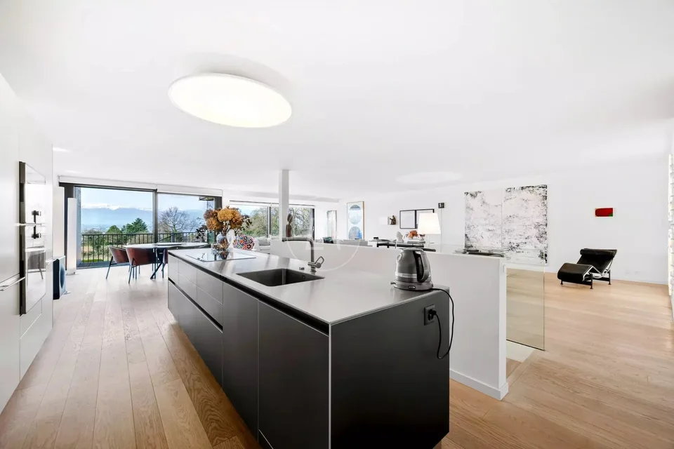 Prächtiges Doppelhaus von 328 m2 mit Gärten und Seeblick im Herzen von Corsier – Foto 8 von 14