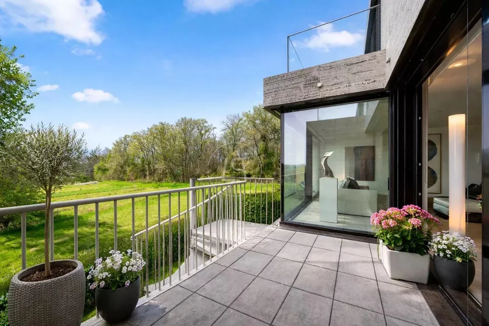 Prächtiges Doppelhaus von 328 m2 mit Gärten und Seeblick im Herzen von Corsier – Foto 10 von 14