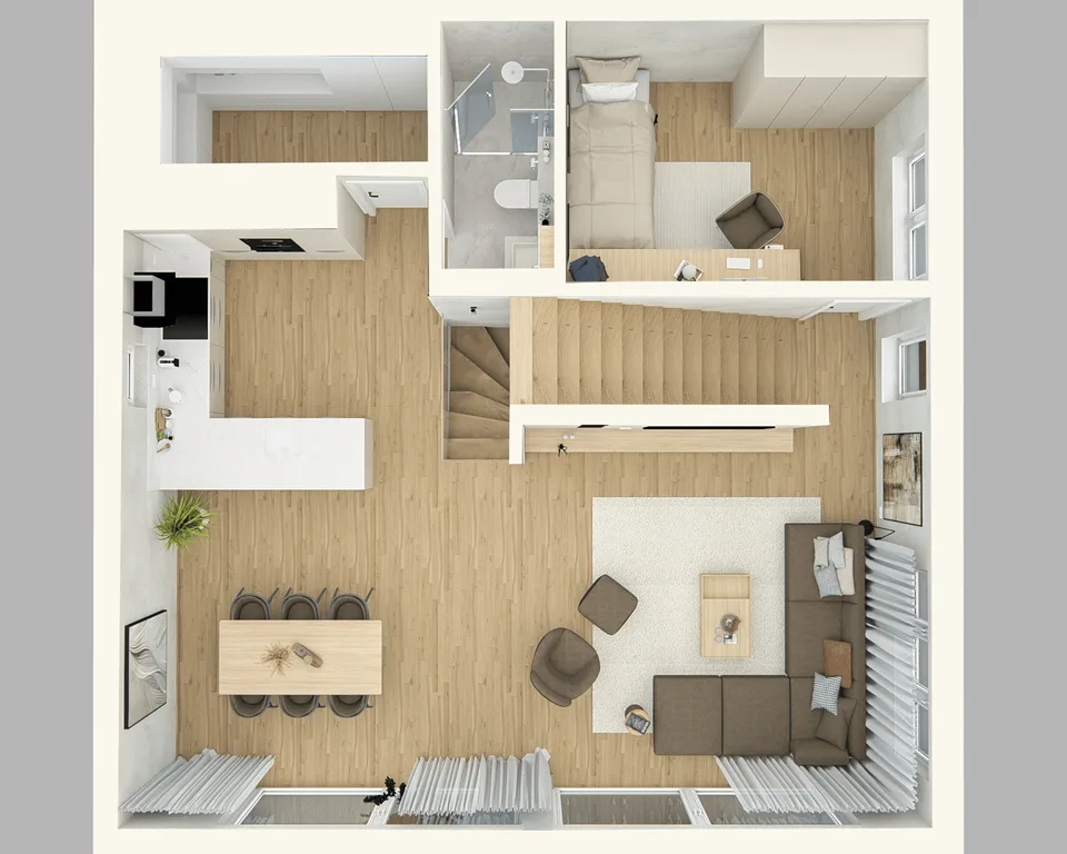 Exklusives Einfamilienhaus mit Minergie-Standard in Schwarzenberg – Foto 18 von 19