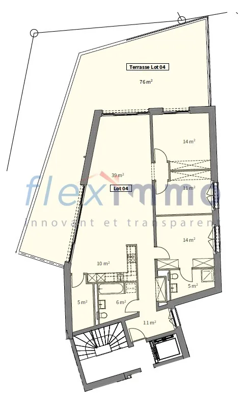 Neu - Familienapartment mit großer Terrasse