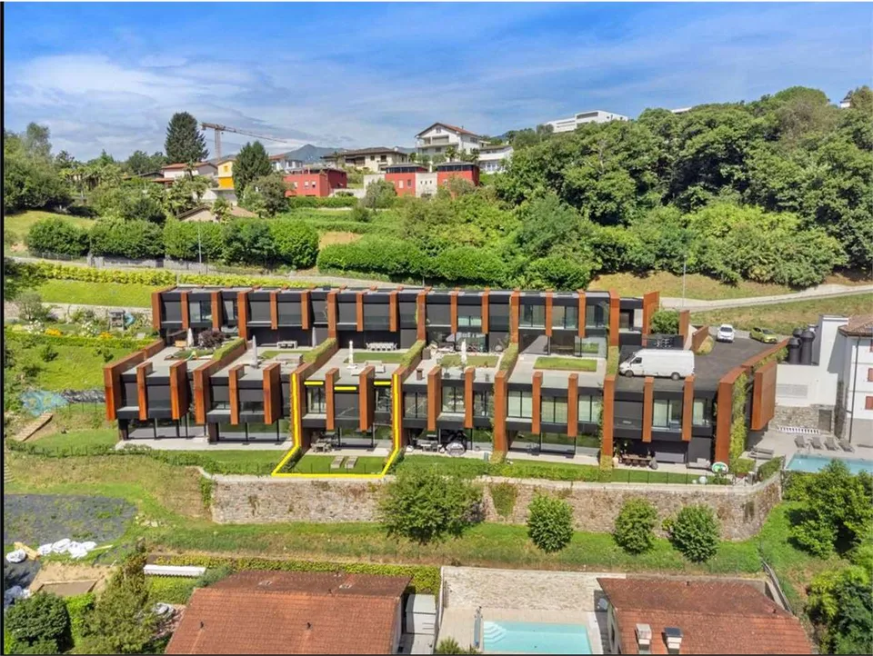 Résidence de luxe "Blade", appartement spacieux avec jardin