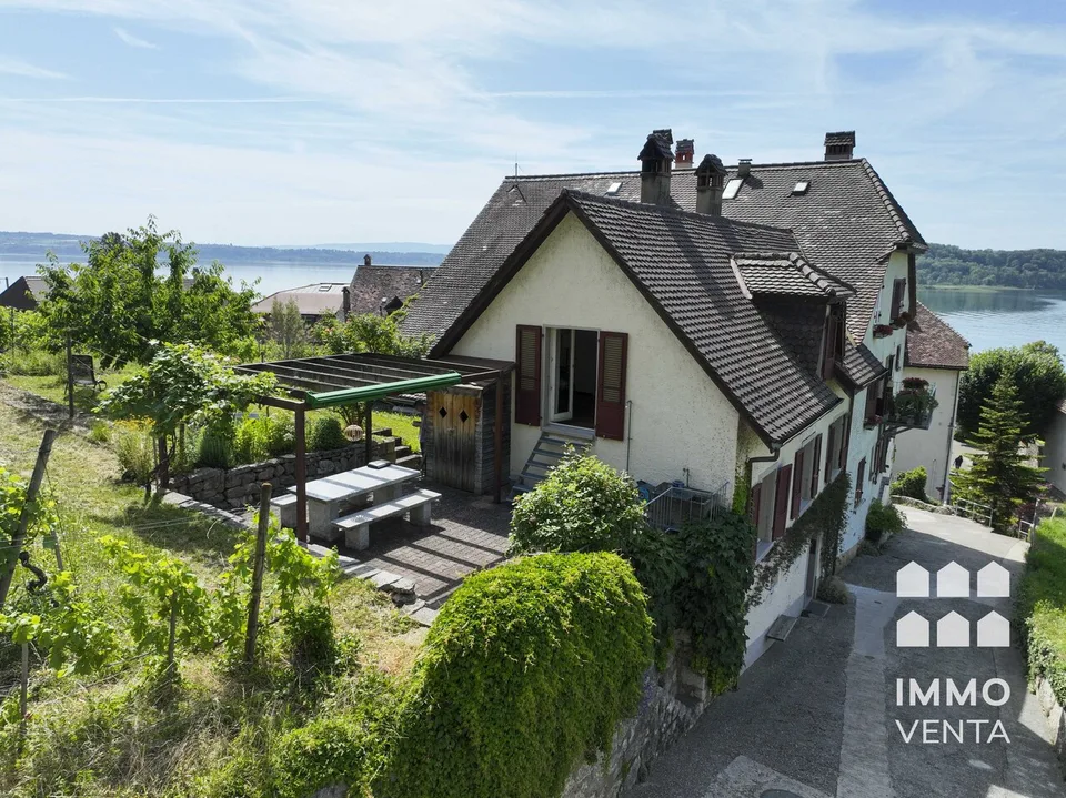 Einfamilienhaus in Ligerz mit Seeblick und eigenen Reben