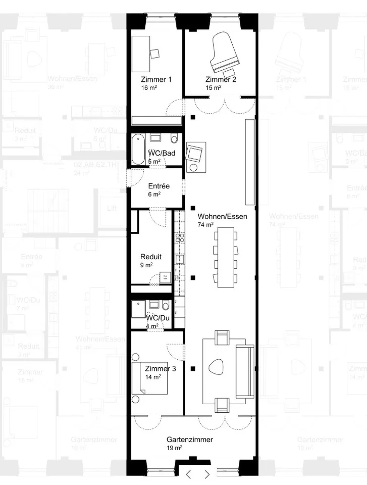 Erstvermietung - Grosszügige Wohnung mit industriellem Charme