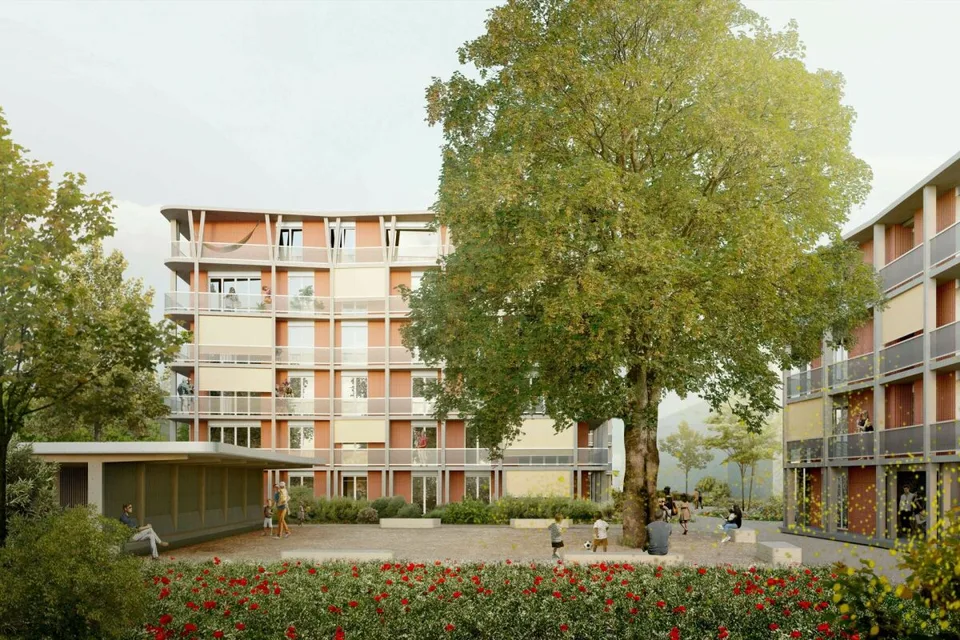 ::Annuncio:: Appartamento nuovo 4.5 locali dal 2027 nel "TIGLIO" a Buchs!