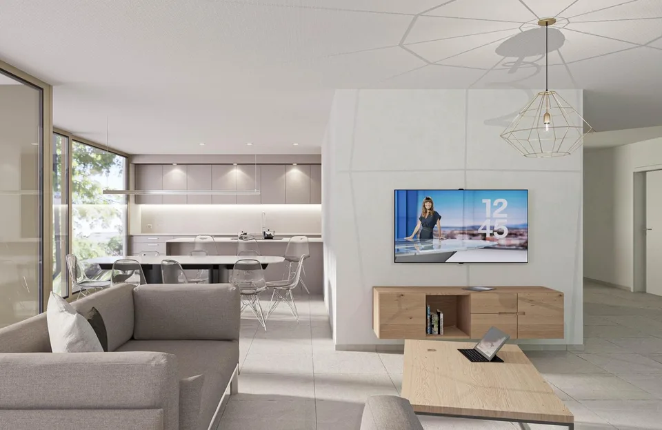 Attico nuovo di 5.5 locali con terrazza di 40 m2