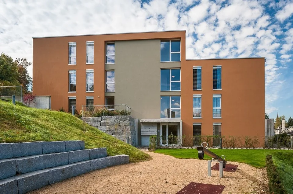 Moderne Wohnung mit Aussicht ins Grüne
