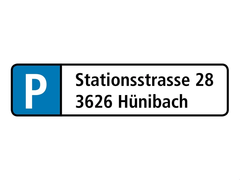 Einstellhallenplatz in Hünibach