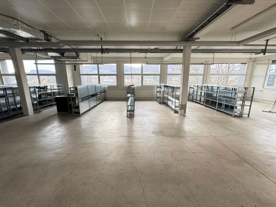 DAMMPARK: Grande area di ufficio vicino alla stazione di Frick