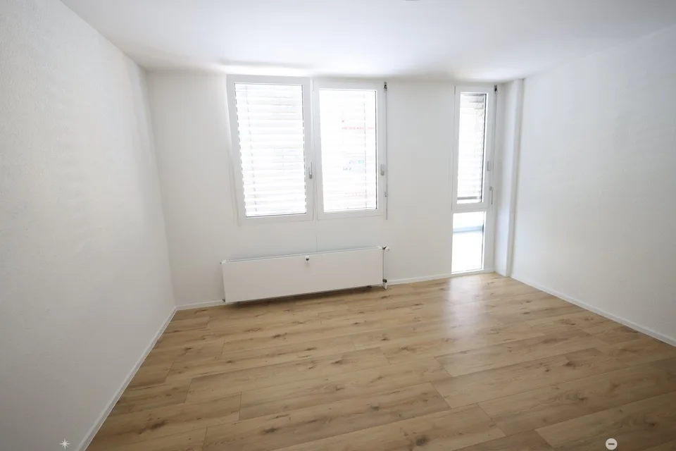 Appartement de 2 pièces rénové à neuf dans le centre de Biel