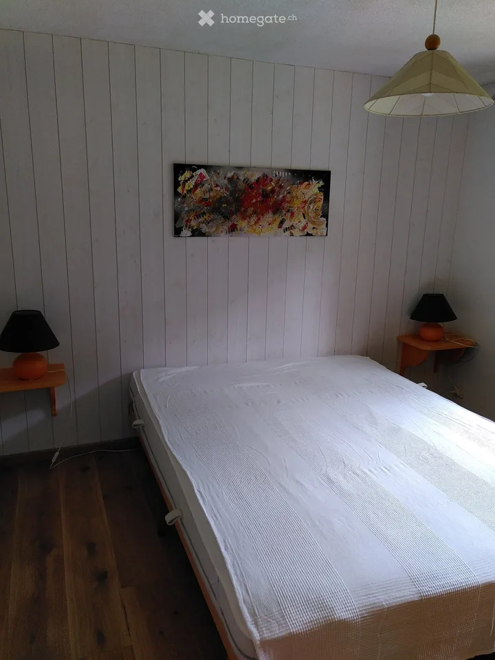 Appartement mit Garten für saisonale Vermietung in Ovronnaz