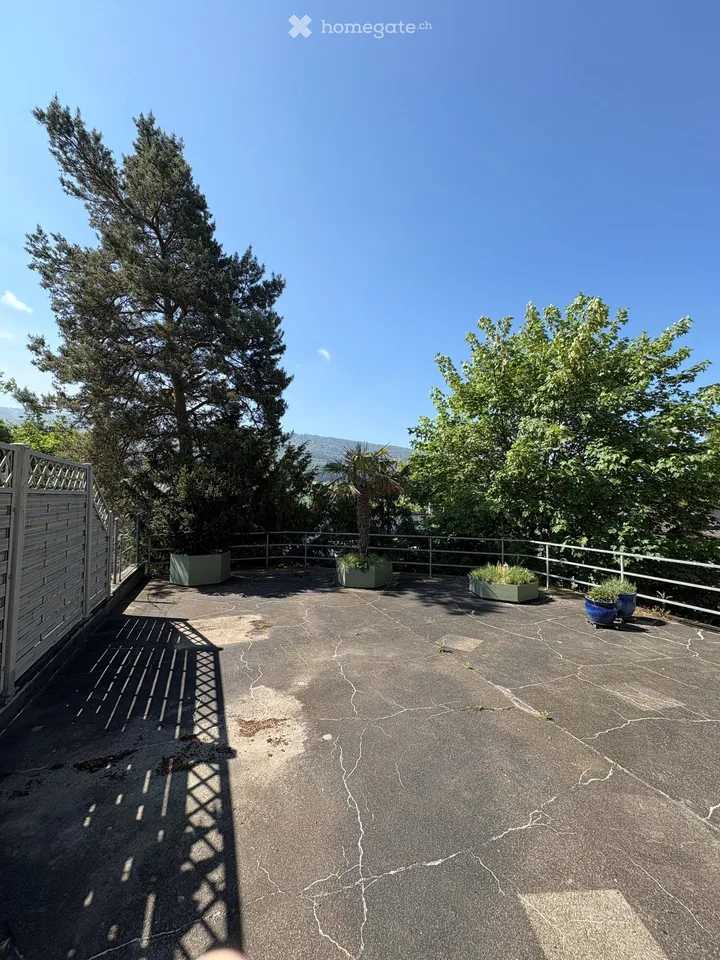 Appartamento luminoso 3.5 locali con terrazza e bella vista a Hofstetten-Flüh
