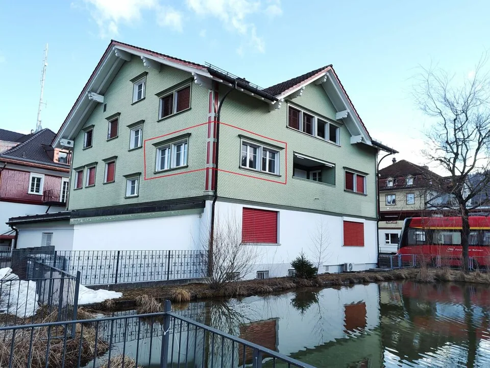 Top-Lage Appenzell: Büro direkt beim Bahnhof
