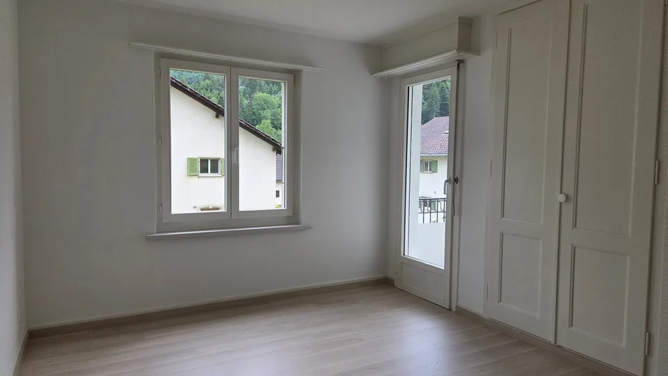 Wohnung in einem kleinen Gebäude mit 4 Wohnungen.