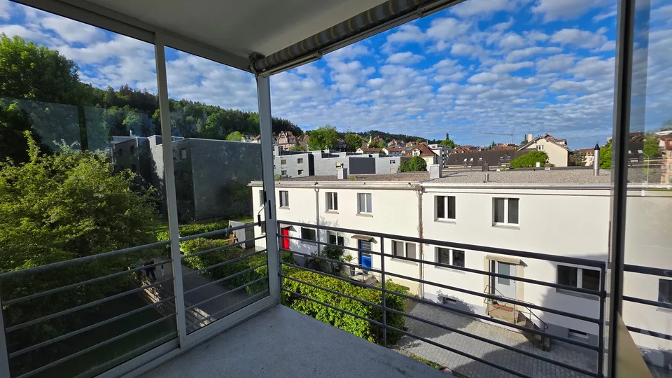Appartamento luminoso 3.5 locali con balcone in una posizione tranquilla a St. Gallen