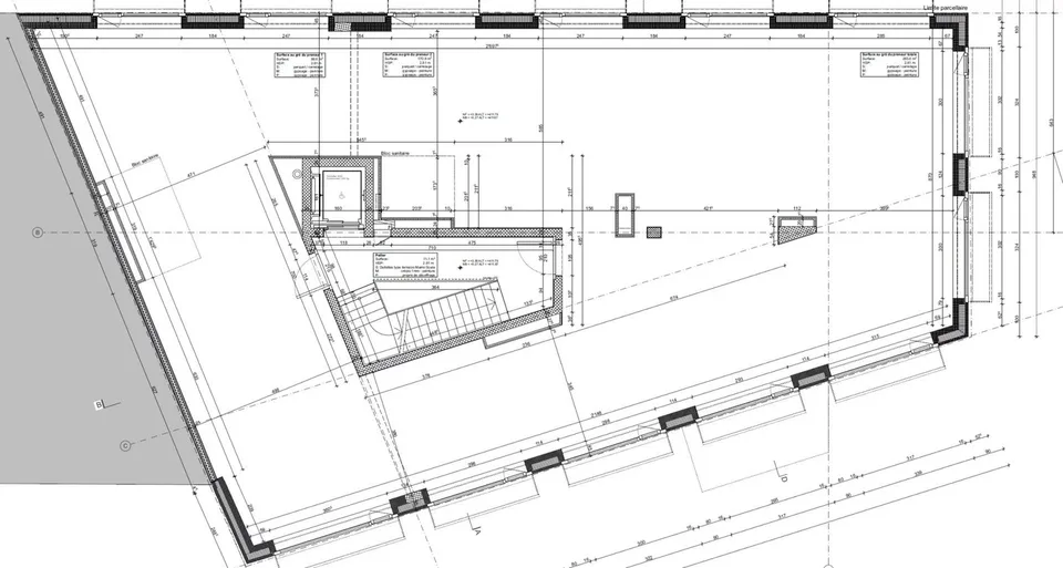 Verwaltungsflächen in einem neuen Gebäude