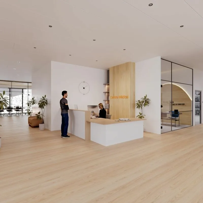 Votre futur centre médical au centre de Lausanne.