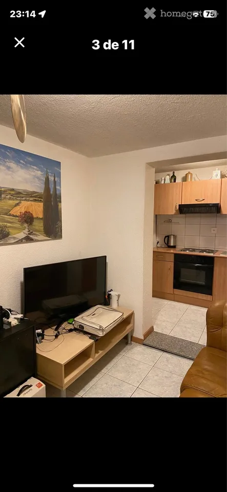 MÖBLIERTE 1,5 Zimmer Wohnung