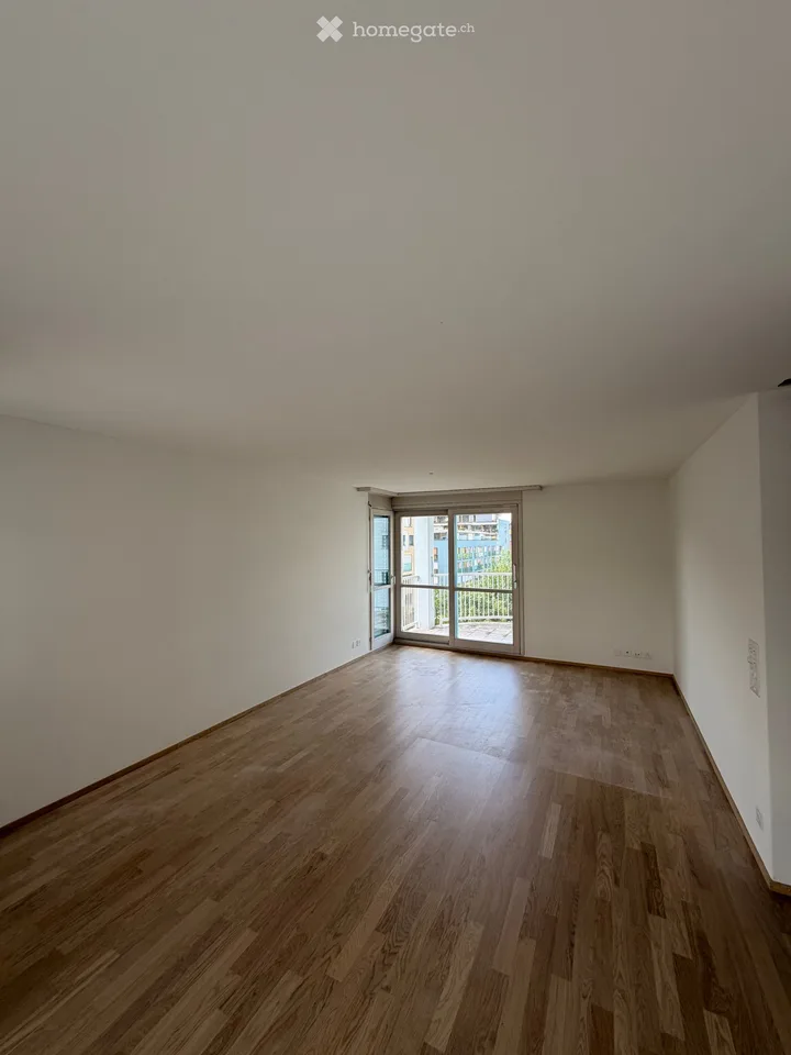 See directly in front of the door